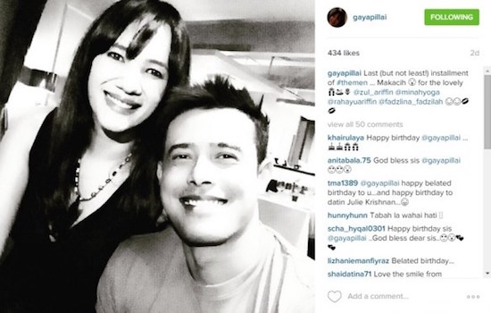 1- Zul Ariffin Sambut Bithday Bekas Kekasih - ROTIKAYA
