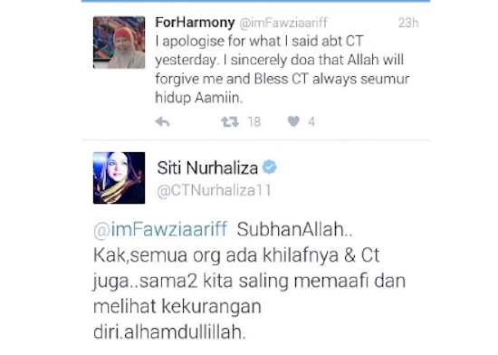 Dato' Siti Nurhaliza Maafkan Pengkritik - ROTIKAYA_in